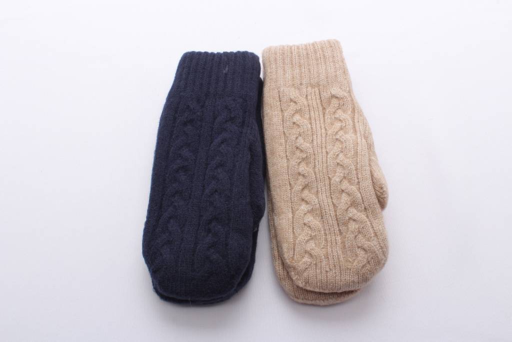 Варежки двойные