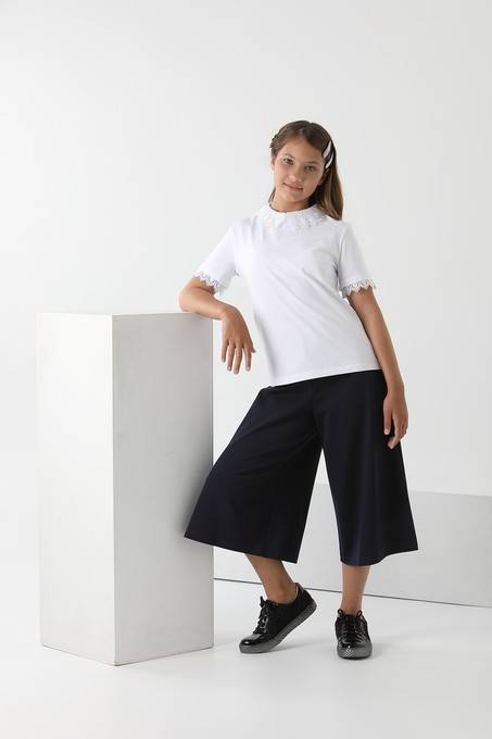 Блузка с коротким рукавом