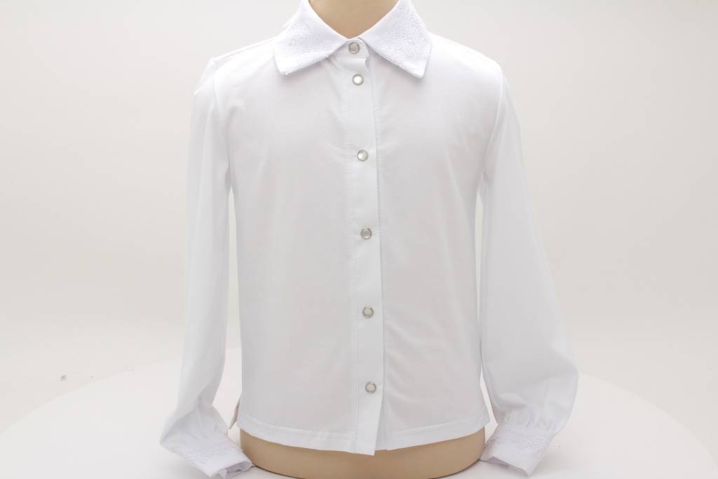 Блузка с длинным рукавом