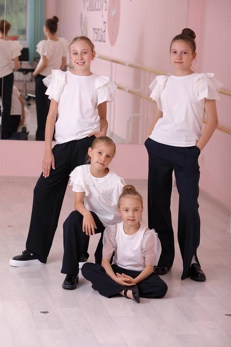 Блузка с коротким рукавом