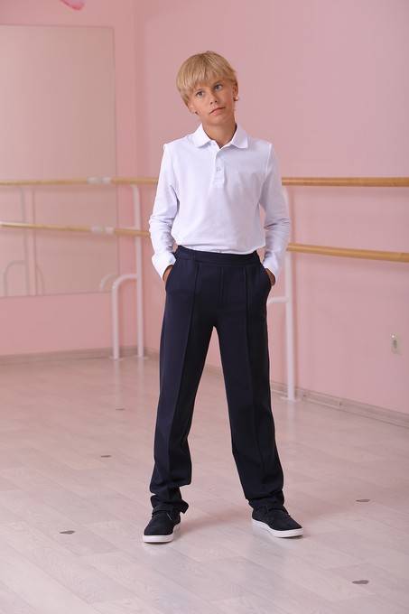 Поло с длинным рукавом