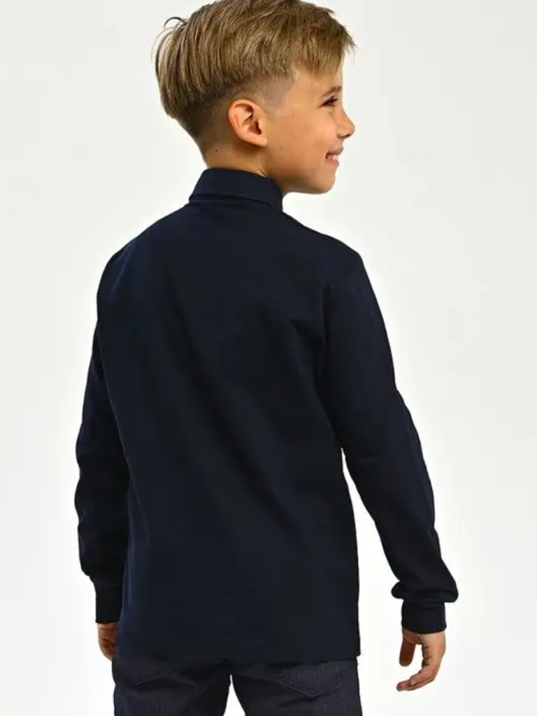 Поло с длинным рукавом