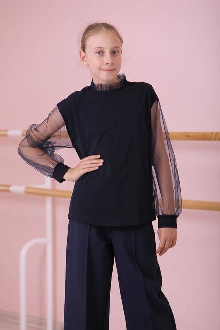 Блузка с длинным рукавом