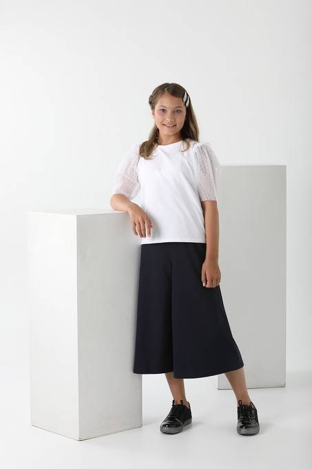 Блузка с коротким рукавом