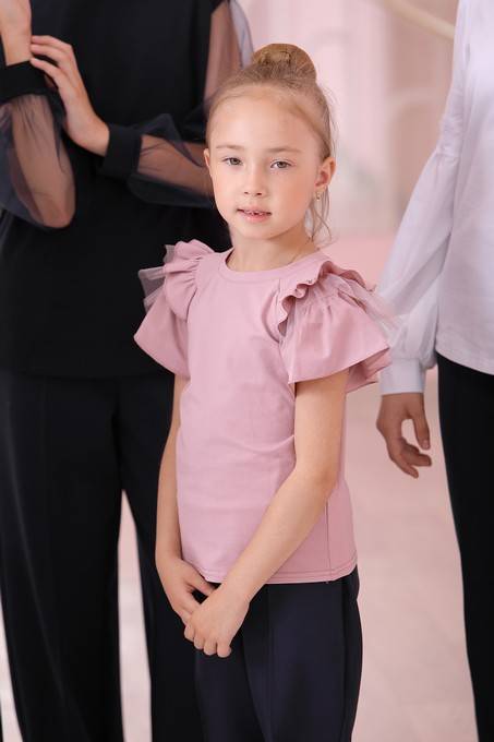 Блузка с коротким рукавом