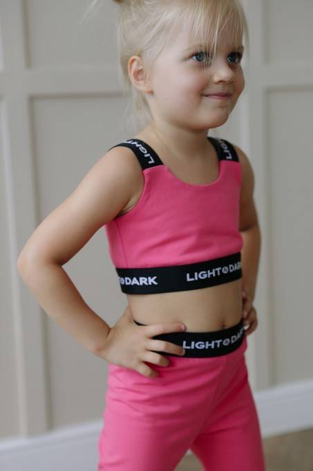 Костюм (топ/велосипедки)