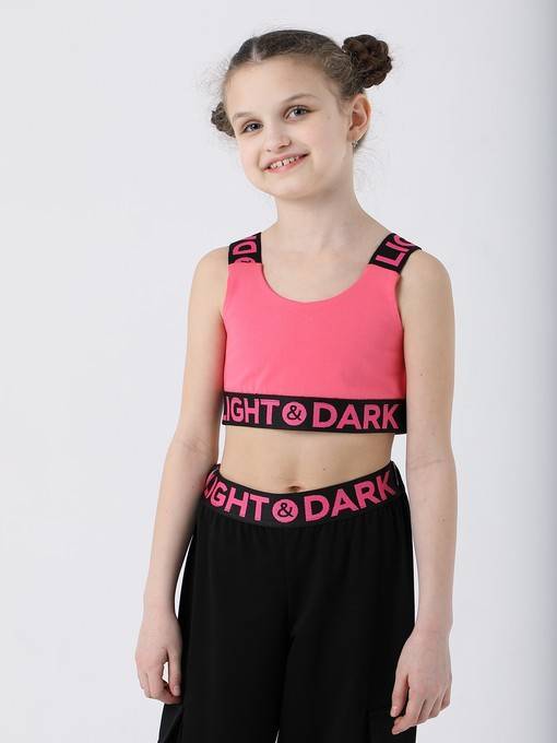 Костюм (топ/велосипедки)