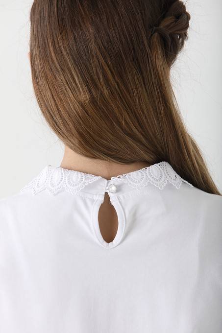 Блузка с коротким рукавом