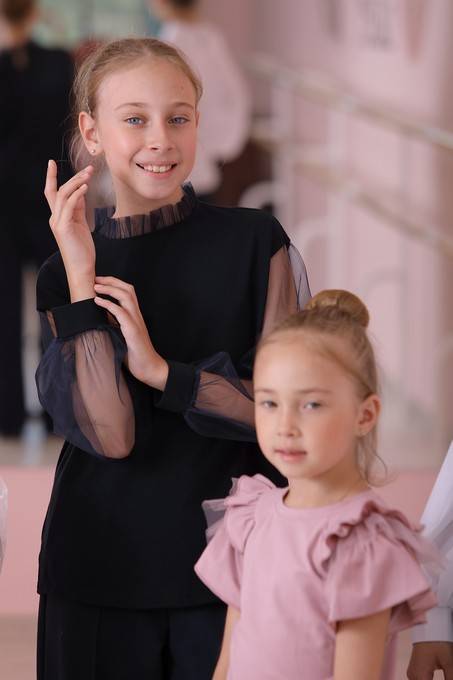 Блузка с длинным рукавом