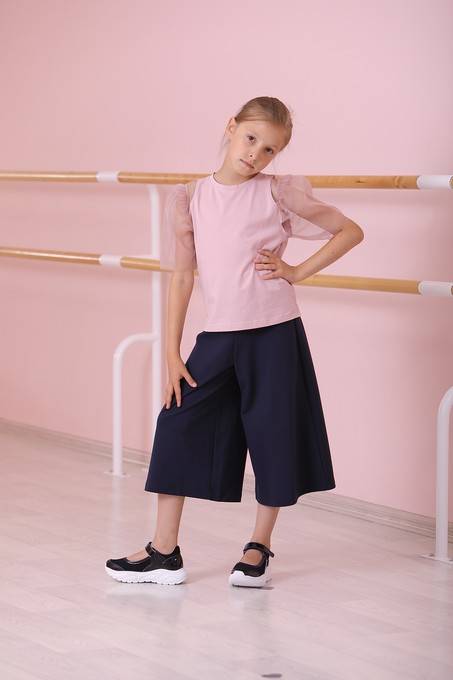 Блузка с коротким рукавом